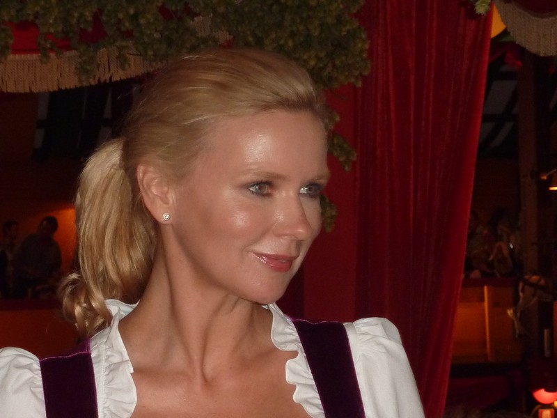 Veronica Ferres auf der Wiesn