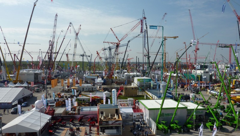 Die BAUMA 2013 öffnet im April Ihre Tore