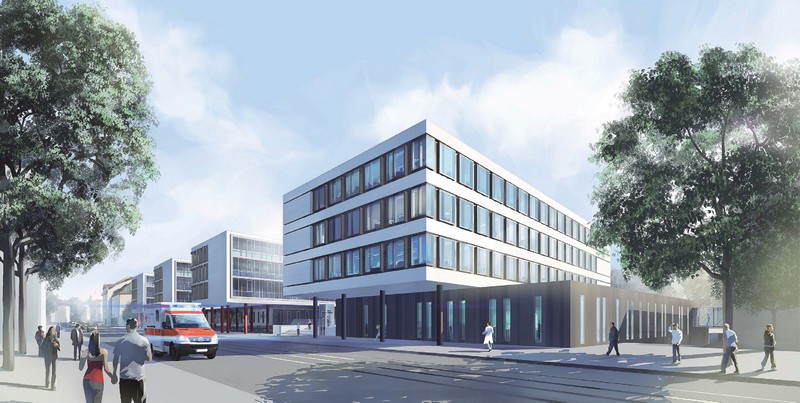 Richtfest für das neue OP-Zentrum Nord.