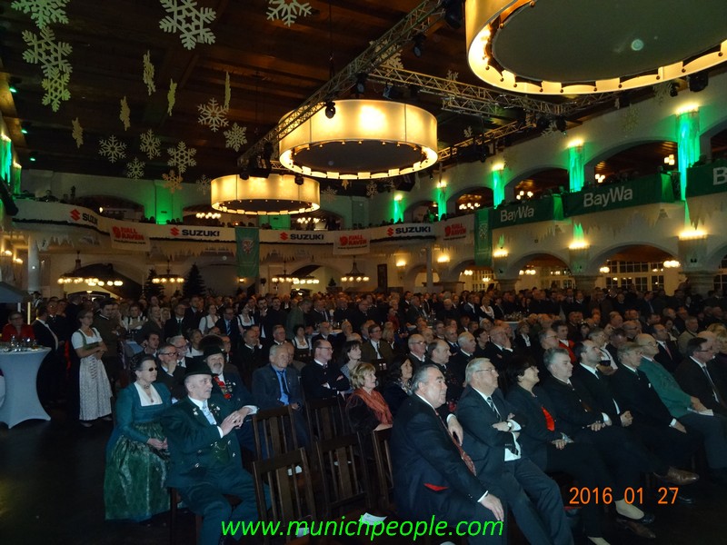 Neujahrsempfang des Bayerischen Jagdverbandes in den Löwenbräukeller München.