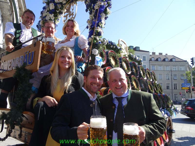 Wiesnfeeling schon einen Tag vor der Wiesn