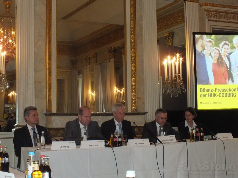 Bilanz Pressekonferenz der HUK Coburg