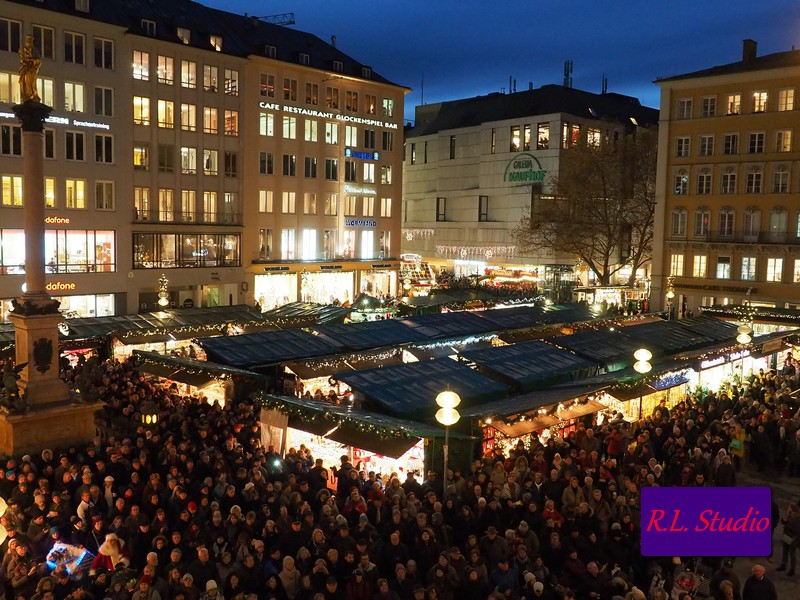 #Der Christkindlmarkt in München 2017 ist eröffnet