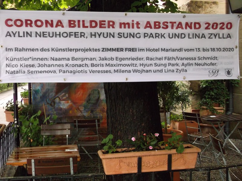 Hotel Mariandl – Ausstellung „CORONA_BILDER mit Abstand 2020“