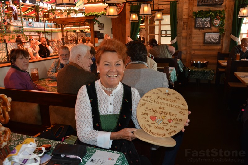 Schaustellerstammtisch auf der Wiesn