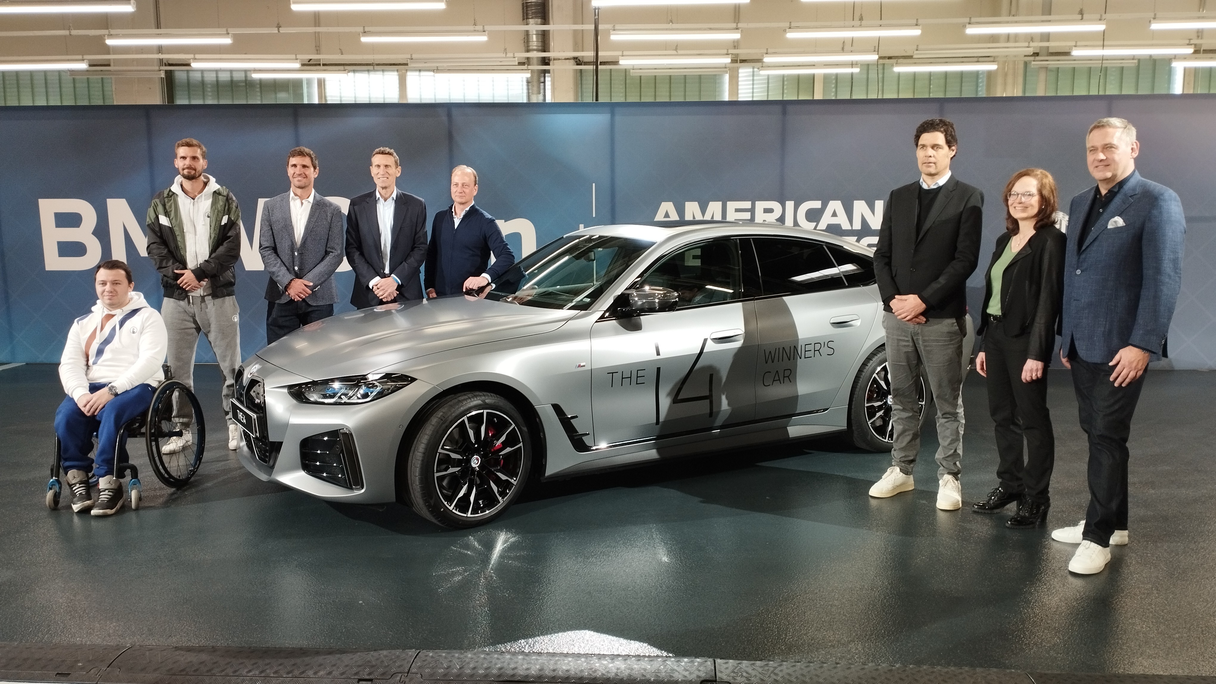 BMW Open: Vorstellung des BMW Siegerfahrzeugs im BMW Group Werk in München