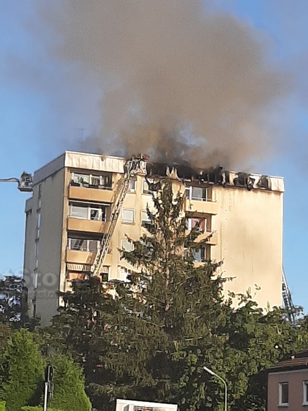 Dachstuhlbrand in Forstenried