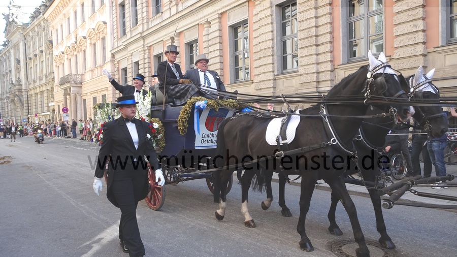 Grosser Trachtenumzug zur Wiesn